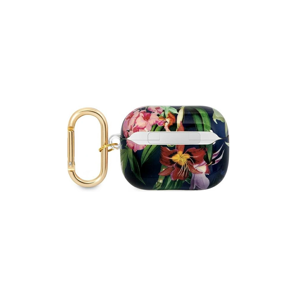 Hurtownia GSM - Etui Guess GUAPHHFLB Apple AirPods Pro modrý/blue Flower Strap Collection - GUE1755BLU - {ean13} - Hurt