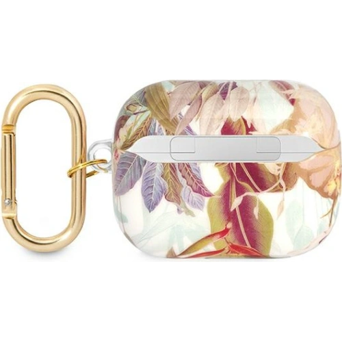 Etui Guess GUAPHHFLU Apple AirPods Pro fioletowy/purple Flower Strap Collection