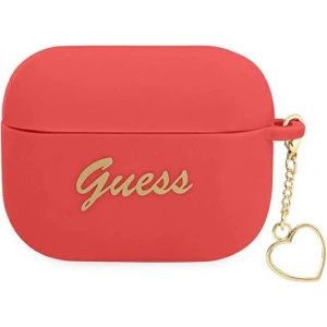 Hurtownia GSM - Etui Guess GUAPLSCHSR Apple AirPods 3 czerwony/red Silicone Charm Heart Collection - GUE1758RED - {ean13} - Hurt