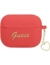 Hurtownia GSM - Etui Guess GUAPLSCHSR Apple AirPods 3 červený/red silikonový přívěsek Heart Collection - GUE1758RED - {ean13} - Hurt