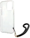 Hurtownia GSM - Case Guess GUHCP13LHFLSB Apple iPhone 13 Pro blau/hardcase Flower Strap - GUE1759BLU - {ean13} - Hurt