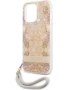 Hurtownia GSM - Etui Guess GUHCP13LHFLSD Apple iPhone 13 Pro złoty/gold hardcase Flower Strap - GUE1760GLD - {ean13} - Hurt