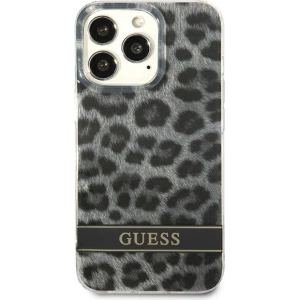 Etui Guess GUHCP13LHSLEOK Apple iPhone 13 Pro szary/grey hardcase Leopard