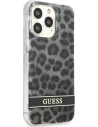 Hurtownia GSM - Case Guess GUHCP13LHSLEOK Apple iPhone 13 Pro grau/hardcase Leopard - GUE1763GRY - {ean13} - Hurt