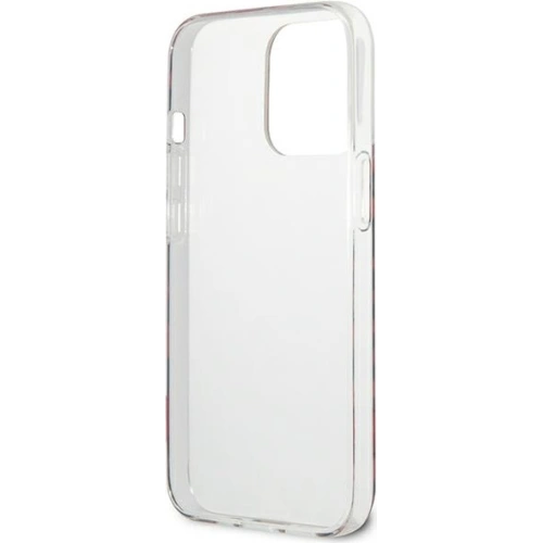 Etui Guess GUHCP13LHSLEOR Apple iPhone 13 Pro czerwony/red hardcase Leopard