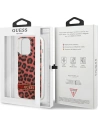 Wholesale Guess GUHCP13LHSLEOR Apple iPhone 13 Pro red hardcase Leopard - GUE1765RED - {ean13} - Hurt
