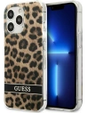Case Guess GUHCP13LHSLEOW Apple iPhone 13 Pro braun/brown hardcase Leopard