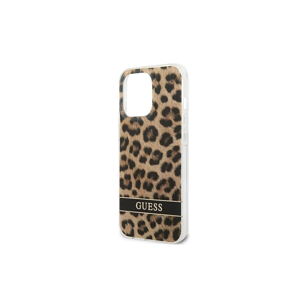 Hurtownia GSM - Case Guess GUHCP13LHSLEOW Apple iPhone 13 Pro braun/brown hardcase Leopard - GUE1766BR - {ean13} - Hurt