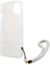Wholesale Guess GUHCP13MHFLSD Apple iPhone 13 gold hardcase Flower Strap - GUE1768GLD - {ean13} - Hurt