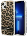 Etui Guess GUHCP13MHSLEOW Apple iPhone 13 hnědý/brown hardcase Leopard