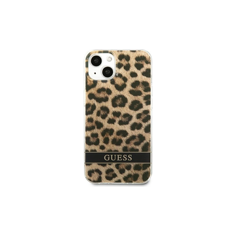 Hurtownia GSM - Etui Guess GUHCP13MHSLEOW Apple iPhone 13 hnědý/brown hardcase Leopard - GUE1772BR - {ean13} - Hurt