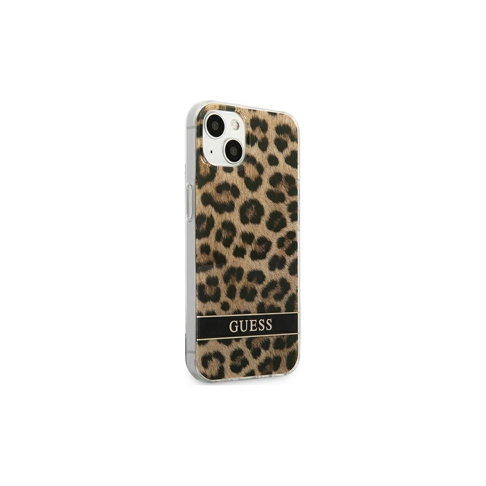 Hurtownia GSM - Etui Guess GUHCP13MHSLEOW Apple iPhone 13 hnědý/brown hardcase Leopard - GUE1772BR - {ean13} - Hurt