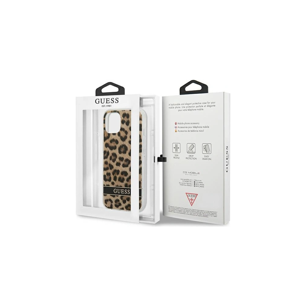 Hurtownia GSM - Etui Guess GUHCP13MHSLEOW Apple iPhone 13 hnědý/brown hardcase Leopard - GUE1772BR - {ean13} - Hurt