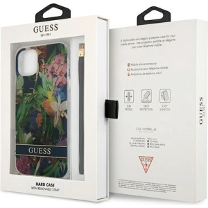 Hurtownia GSM - Case Guess GUHCP13SHFLSB Apple iPhone 13 mini blau/hardcase Flower Strap - GUE1773BLU - {ean13} - Hurt
