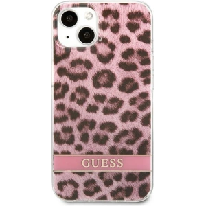 Hurtownia GSM - Case Guess GUHCP13SHSLEOP Apple iPhone 13 mini rosa/pink Hartschale Leopard - GUE1777PNK - {ean13} - Hurt