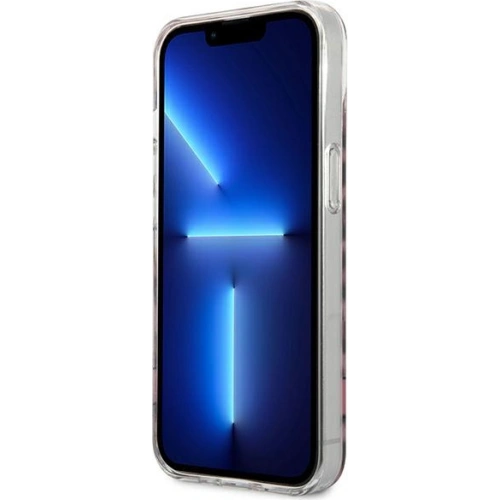 Etui Guess GUHCP13SHSLEOP Apple iPhone 13 mini różowy/pink hardcase Leopard