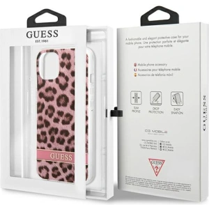 Hurtownia GSM - Case Guess GUHCP13SHSLEOP Apple iPhone 13 mini rosa/pink Hartschale Leopard - GUE1777PNK - {ean13} - Hurt