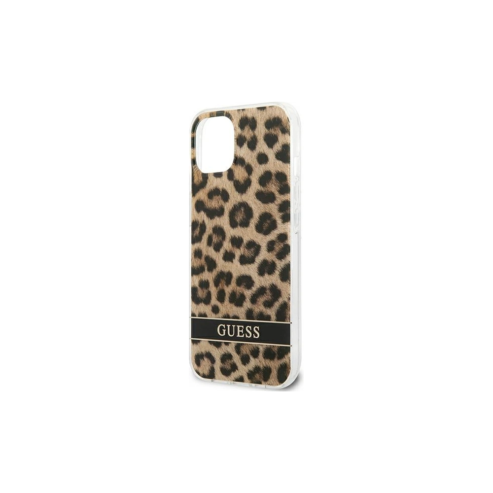 Hurtownia GSM - Etui Guess GUHCP13SHSLEOW Apple iPhone 13 mini hnědý/brown hardcase Leopard - GUE1778BR - {ean13} - Hurt