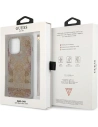 Hurtownia GSM - Etui Guess GUHCP13XHFLSD Apple iPhone 13 Pro Max złoty/gold hardcase Flower Strap - GUE1780GLD - {ean13} - Hurt