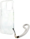 Wholesale Guess GUHCP13XHFLSN Apple iPhone 13 Pro Max green hardcase Flower Strap - GUE1781GRN - {ean13} - Hurt