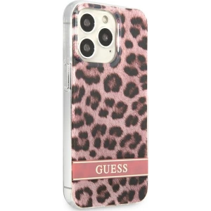 Hurtownia GSM - Etui Guess GUHCP13XHSLEOP Apple iPhone 13 Pro Max różowy/pink hardcase Leopard - GUE1783PNK - {ean13} - Hurt