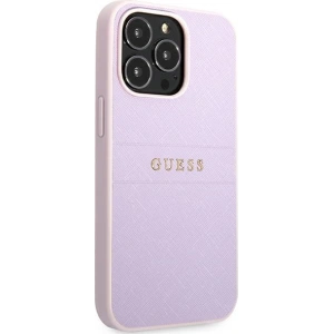 Hurtownia GSM - Etui Guess GUHCP13XPSASBPU Apple iPhone 13 Pro Max fioletowy/purple hardcase Saffiano Stripe - GUE1785PRP - {ean13} - Hurt