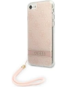 Hurtownia GSM - Etui Guess GUOHCI8H4STP Apple iPhone SE 2022/SE 2020/8/7 růžový/pink hardcase 4G Print Strap - GUE1786PNK - {ean13} - Hurt