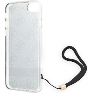 Hurtownia GSM - Etui Guess GUOHCI8H4STW Apple iPhone SE 2022/SE 2020/8/7 brązowy/brown hardcase 4G Print Strap - GUE1787BR - {ean13} - Hurt