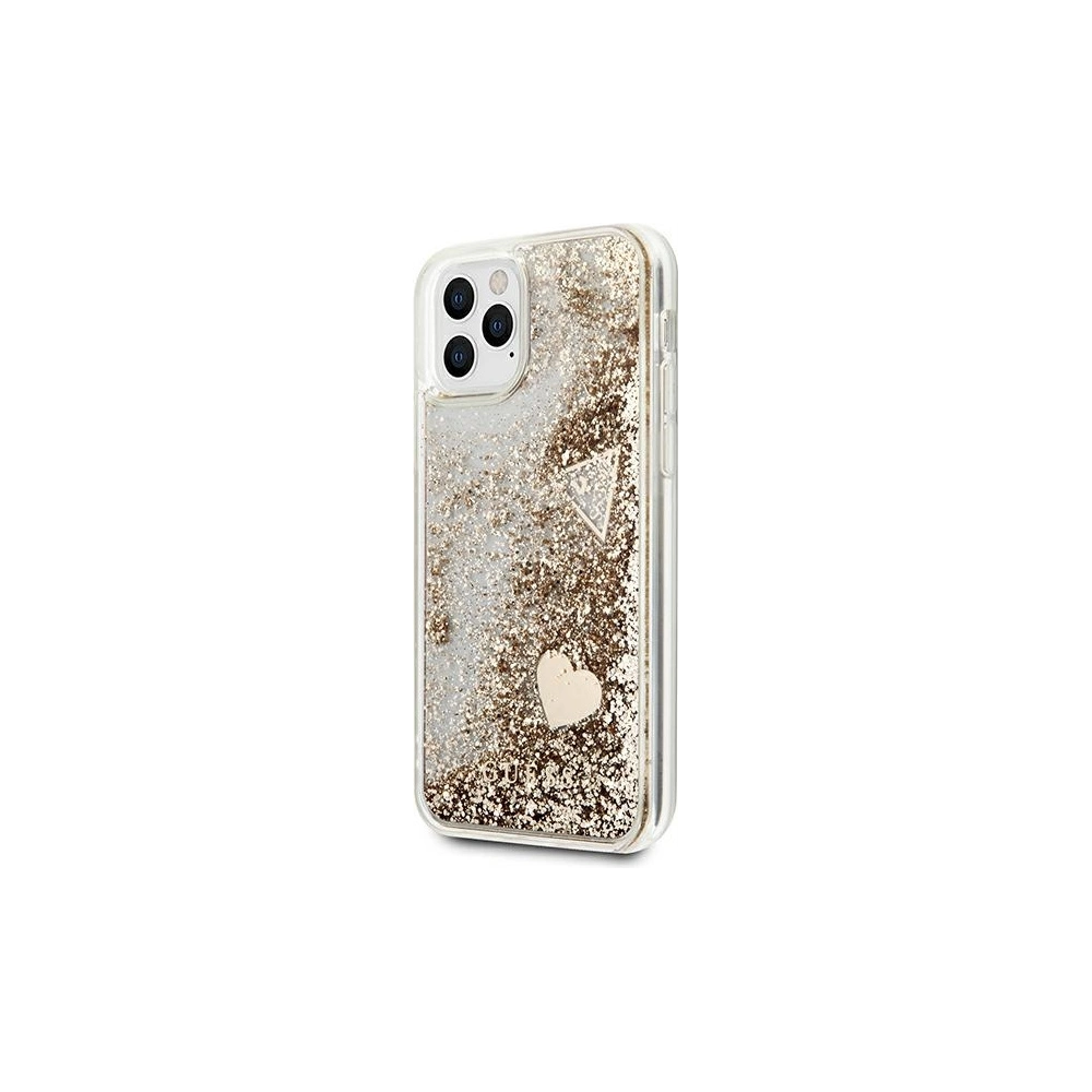 Hurtownia GSM - Etui Guess GUOHCN58GLHFLGO Apple iPhone 11 Pro zlatý/hardcase Glitter Charms - GUE1788GLD - {ean13} - Hurt