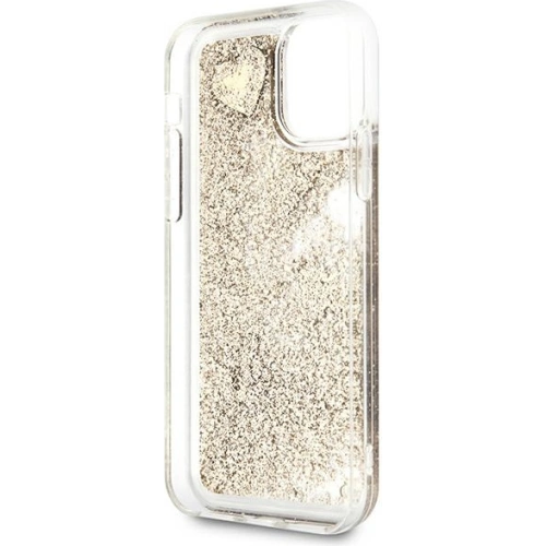 Etui Guess GUOHCN58GLHFLGO Apple iPhone 11 Pro gold/złoty hardcase Glitter Charms