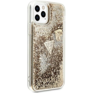 Hurtownia GSM - Etui Guess GUOHCN58GLHFLGO Apple iPhone 11 Pro zlatý/hardcase Glitter Charms - GUE1788GLD - {ean13} - Hurt
