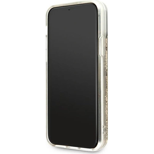 Etui Guess GUOHCN58GLHFLGO Apple iPhone 11 Pro gold/złoty hardcase Glitter Charms