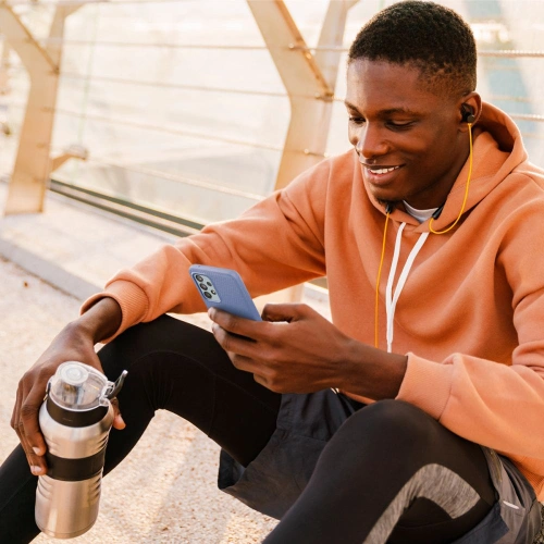 Etui Spigen Liquid Air Samsung Galaxy A33 5G Cream Blue