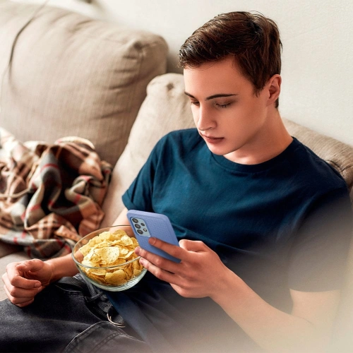 Etui Spigen Liquid Air Samsung Galaxy A33 5G Cream Blue