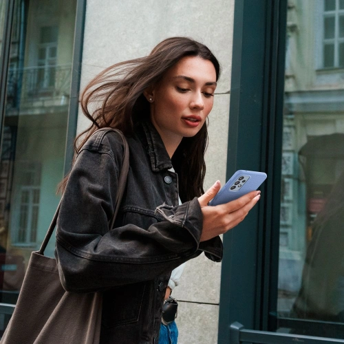 Etui Spigen Liquid Air Samsung Galaxy A33 5G Cream Blue