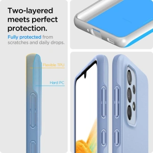 Hurtownia GSM - Case Spigen Thin Fit Samsung Galaxy A33 5G Creme Blau - SPN2253CREBLU - {ean13} - Hurt