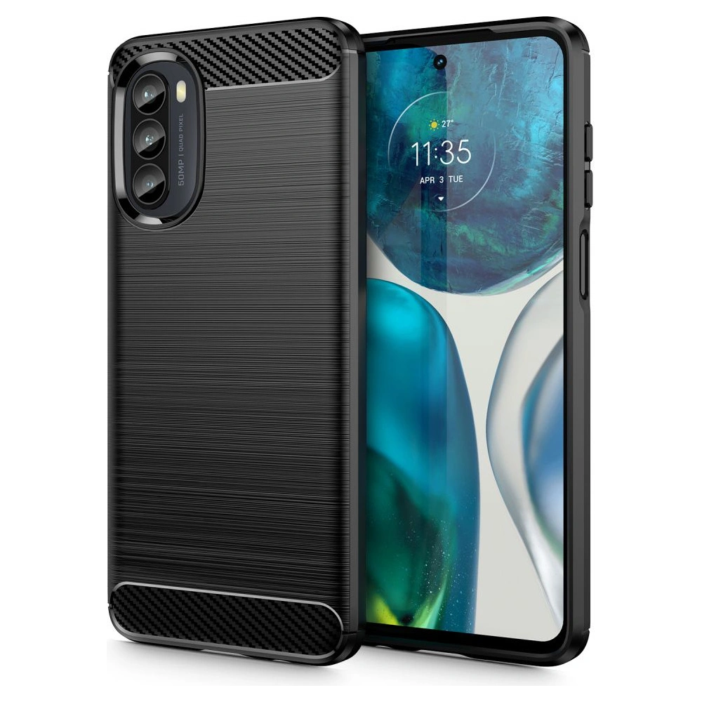 Hurtownia GSM - Etui Tech-Protect TPUCarbon Motorola Moto G52/G82 5G Černé - THP1072BLK - {ean13} - Hurt