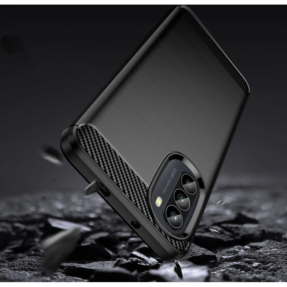 Hurtownia GSM - Etui Tech-Protect TPUCarbon Motorola Moto G52/G82 5G Černé - THP1072BLK - {ean13} - Hurt