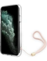 Hurtownia GSM - Etui Guess GUOHCN61H4STP Apple iPhone 11 różowy/pink hardcase 4G Print Strap - GUE1789PNK - {ean13} - Hurt