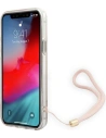 Hurtownia GSM - Etui Guess GUOHCP12MH4STP Apple iPhone 12/12 Pro różowy/pink hardcase 4G Print Strap - GUE1792PNK - {ean13} - Hurt