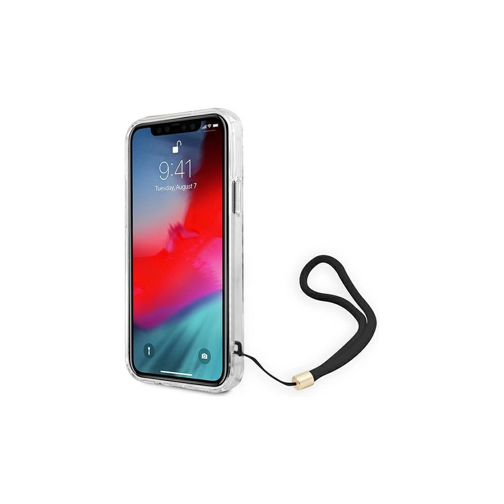 Hurtownia GSM - Case Guess GUOHCP12MH4STW Apple iPhone 12/12 Pro braun/brown hardcase 4G Print Strap - GUE1793BR - {ean13} - Hurt