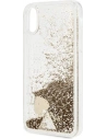 Hurtownia GSM - Etui Guess GUOHCPXGLHFLGO Apple iPhone XS/X gold/złoty hard case Glitter Charms - GUE1794GLD - {ean13} - Hurt
