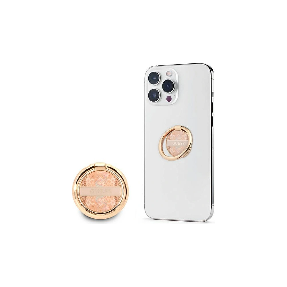 Hurtownia GSM - Uchwyt na palec Guess Ring stand GURSHHFLG zlatý/gold Paisley - GUE1803GLD - {ean13} - Hurt