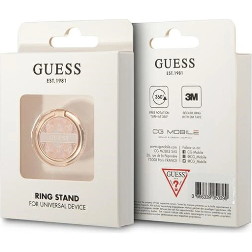 Uchwyt na palec Guess Ring stand GURSHHFLG złoty/gold Paisley