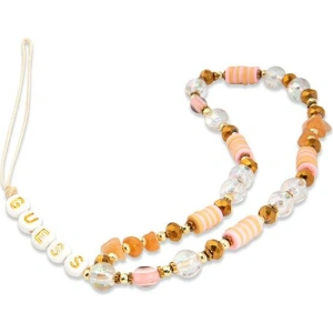 Zawieszka Guess GUSTBOHP Phone Strap brązowy/brown Beads Bohemia