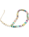 Závěs Guess GUSTPEAM Phone Strap vícebarevný/multicolor Heishi korálky