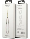Guess GUSTPEARU Phone Strap lilac Heishi Beads