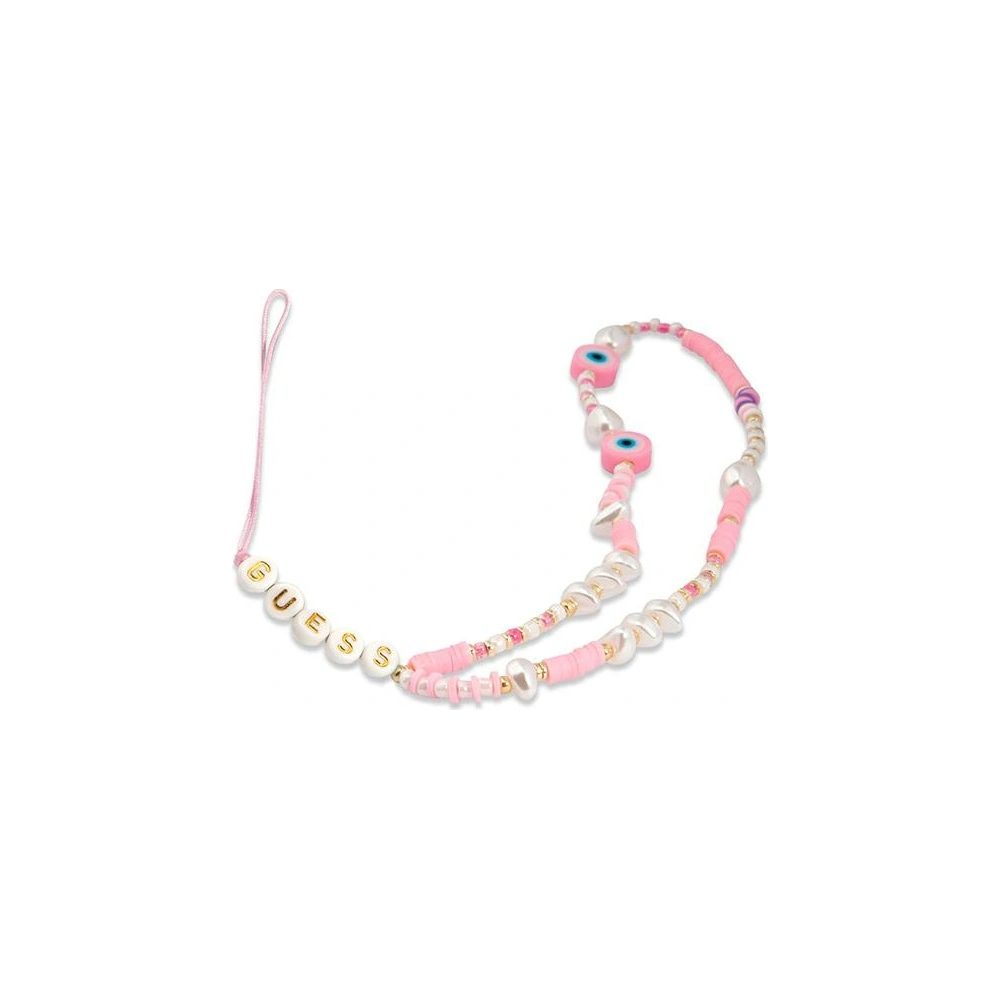 Wholesale Guess GUSTSHPP Phone Strap pink Beads Shell - GUE1811PNK - {ean13} - Hurt