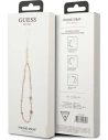 Hurtownia GSM - Zawieszka Guess GUSTSHPP Phone Strap rózowy/pink Beads Shell - GUE1811PNK - {ean13} - Hurt