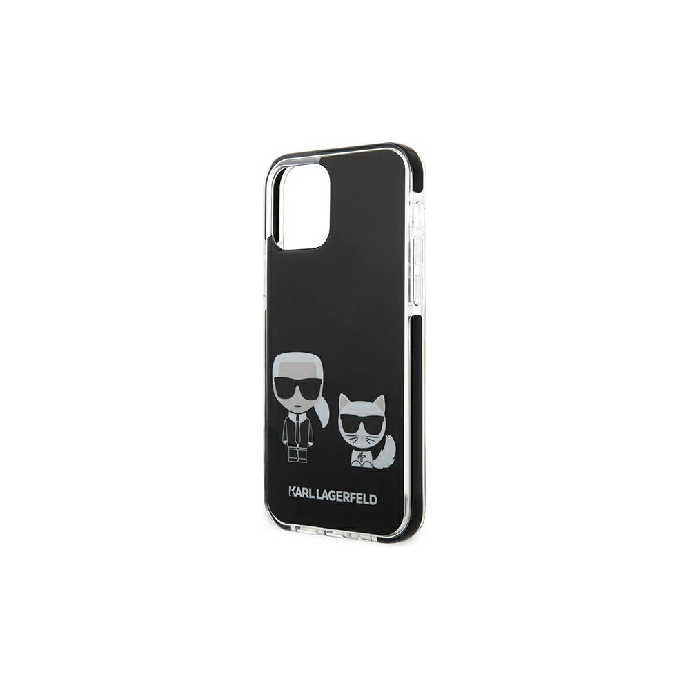 Hurtownia GSM - Etui Karl Lagerfeld KLHCP12MTPEKCK Apple iPhone 12/12 Pro hardcase černý/black Karl&Choupette - KLD943BLK - {ean13} - Hurt